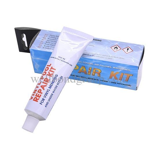 60ml Heavy duty vinyl glue for leather and vinyl repair kit