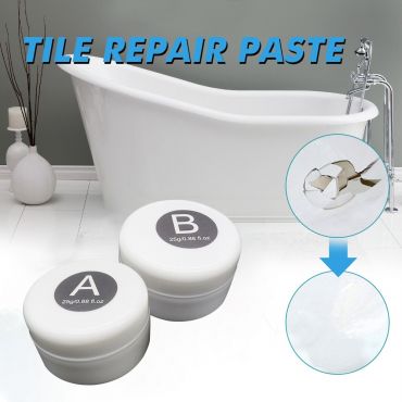 Ceramic Tile Repair Adhesive Paste/Granite Marble Quartz Countertops and Tiles Repair Kit