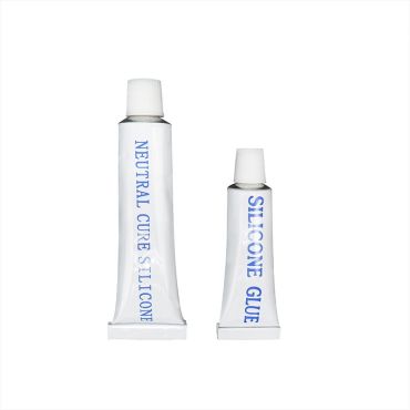 Multipurpose small tubes of silicone sealant